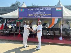
      
      IOS Sagar's visit to Bangladesh to boost maritime cooperation
      
      