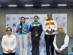 
      
      Nupur tops 50m Rifle Prone event at Shooting C’ship in Bhopal
      
      