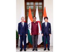 
      
      FS Misri co chairs 2nd round of the India-Japan Economic Security
      
      