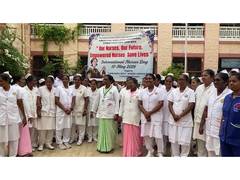 
      
      TN: World Nurses Day observed at Thoothukudi Govt Medical College
      
      