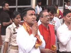
      
      BJP leaders seek blessings at Maa Kamakhya Temple in Assa,
      
      