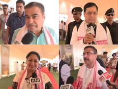 
      
      BJP leaders shower wishes to Assam CM Himanta Biswa Sarma
      
      