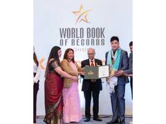 
      
      Dr. Pratyaksha Bhardwaj Creates World Record
      
      