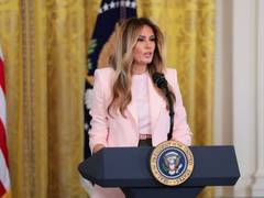 
      
      First Lady Melania Trump not travelling to China: WH
      
      