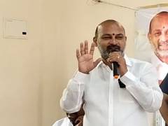 
      
      Bandi Sanjay rejects 