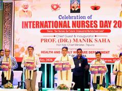 
      
      'Referral patients from Tripura down by 80%:' CM Manik Saha
      
      