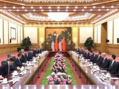 
      
      Trump holds bilateral talks with Chinese President Xi Jinping
      
      