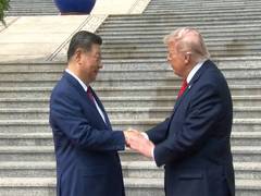 
      
      US President Trump talks with Chinese President Xi Jinping begins
      
      