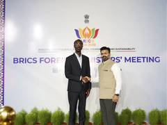 
      
      Ethiopian Foreign Minister arrives in New Delhi for BRICS FMM
      
      
