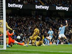 
      
      Man City extend PL race with 3-0 win over Crystal Palace
      
      