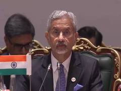 
      
      EAM Jaishankar speaks on Palestine issue at BRICS meet
      
      
