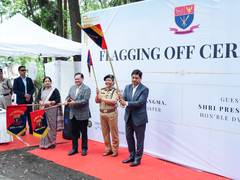 
      
      Meghalaya CM Conrad Sangma flags off new fleet of police vehicles
      
      