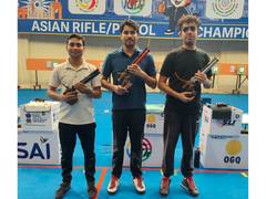 
      
      24th KSSM Shooting C'ship: Saurabh Chaudhary wins 10m Pistol
      
      