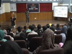 
      
      J-K: Indian Army conducts awareness lecture on Operation Sindoor
      
      