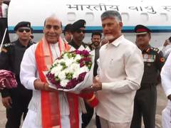 
      
      Rajnath Singh reaches Puttaparthi for launch of multiple projects
      
      