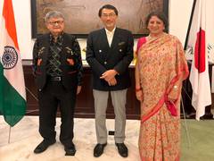 
      
      Japanese envoy hosts farewell gathering for NITI Aayog VC
      
      