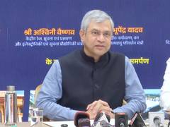 
      
      Union Minister Ashwini Vaishnaw virtually lays foundation stone f
      
      