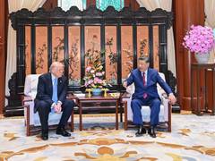 
      
      Xi-Trump talks end positively
      
      
