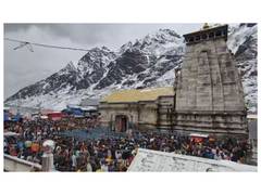 
      
      Kedarnath witnesses record surge in pilgrims: 5.2 lakh devotees
      
      
