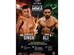 
      
      Sangram Singh set for MMA clash against Pakistan’s Abid Ali
      
      