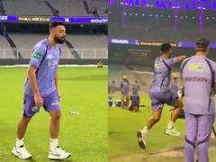 
      
      KKR provide fitness update on Chakaravarthy ahead of GT clash
      
      