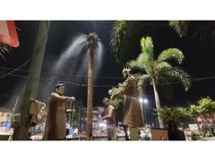
      
      MP: Mist towers set up Dewas to provide relief from dust, heat
      
      