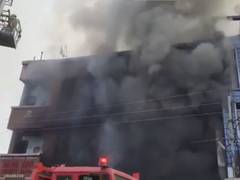 
      
      J-K: Massive fire breaks out at shop in Akhnoor Market
      
      