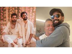 
      
      Sham Kaushal, Sunny Kaushal wish Vicky Kaushal on birthday
      
      