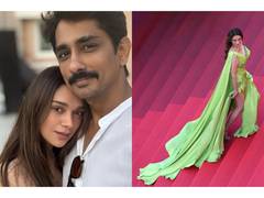 
      
      Siddharth can’t stop gushing over Aditi's Cannes red carpet look
      
      