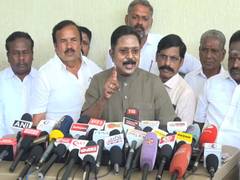 
      
      TTV Dhinakaran warns of CBI probe if AMMK MLA gets minister post
      
      