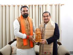 
      
      Gautam Adani meets Bihar CM Samrat Choudhary
      
      