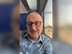 
      
      Anupam Kher supports PM Modi’s resource conservation push
      
      