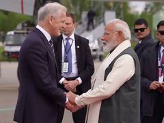 
      
      PM Modi arrives in Norway on fourth-leg of visit
      
      