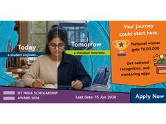 
      
      The IET India Scholarship Award Opens Applications
      
      