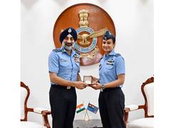 
      
      IAF Officer Saanya creates history as first woman Cat-A QFI
      
      