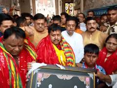 
      
      BJP Chief Nitin Nabin visits Jagannath Temple to seek blessings
      
      