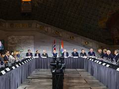 
      
      PM Modi interacts with leading Norwegian business leaders
      
      