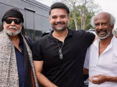 
      
      Mithun Chakraborty joins Rajinikanth on 'Jailer 2' sets
      
      