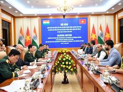 
      
      Rajnath holds bilateral talks in Vietnam
      
      