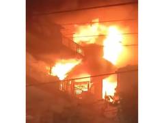 
      
      Fire breaks out in Ghaziabad residential building, no casualties
      
      