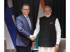 
      
      PM Modi, Finnish PM Orpo bilateral ahead of India-Nordic Summit
      
      