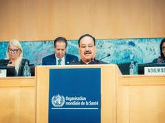 
      
      Jagat Prakash Nadda addresses 79th World Health Assembly
      
      