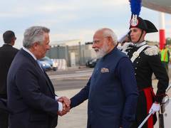 
      
      PM Modi says Italy visit to focus on strengthening cooperation
      
      