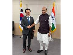 
      
      Poised to reach new heights: Rajnath Singh on India-S Korea ties
      
      