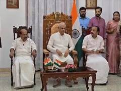 
      
      G Sudhakaran sworn in as pro-tem speaker of Keralam Assembly
      
      