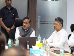 
      
      Assam CM visits semiconductor plant site at Jagiroad
      
      