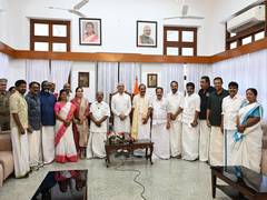 
      
      Keralam: CM Satheesan keeps finance, law; Chennithala gets Home
      
      