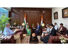 
      
      US Envoy to India meets FM Sitharaman
      
      