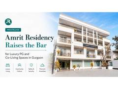 
      
      Amrit Residency Raises the Bar for Luxury PG and Co-Living Spaces
      
      