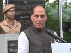 
    Rajnath Singh recalls contribution of 60 Para Field Ambulance 
    
